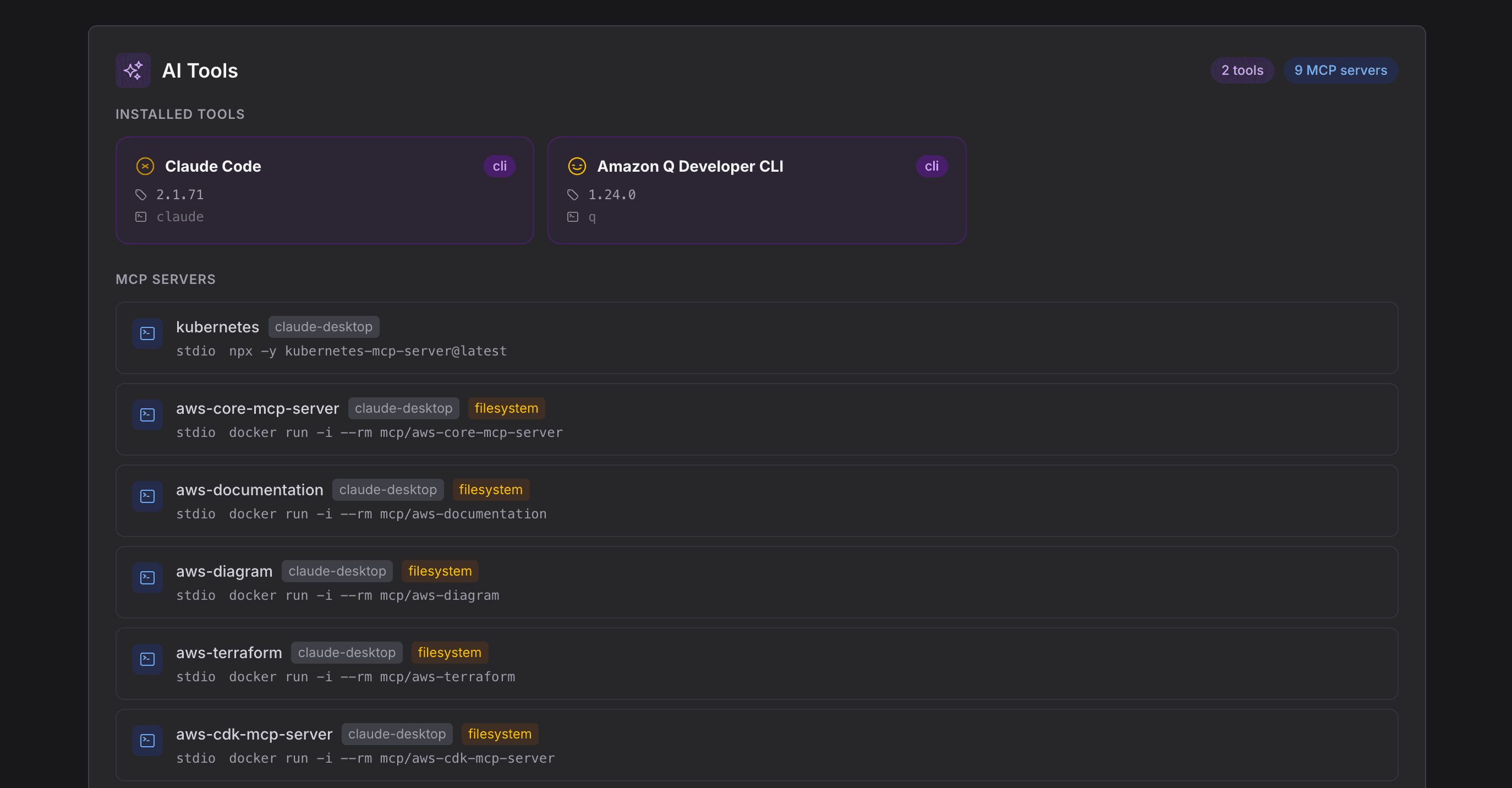 Intercept Posture Agent view of AI coding extensions discovered inside developer IDEs, including Claude Code and GitHub Copilot, inventoried per machine.